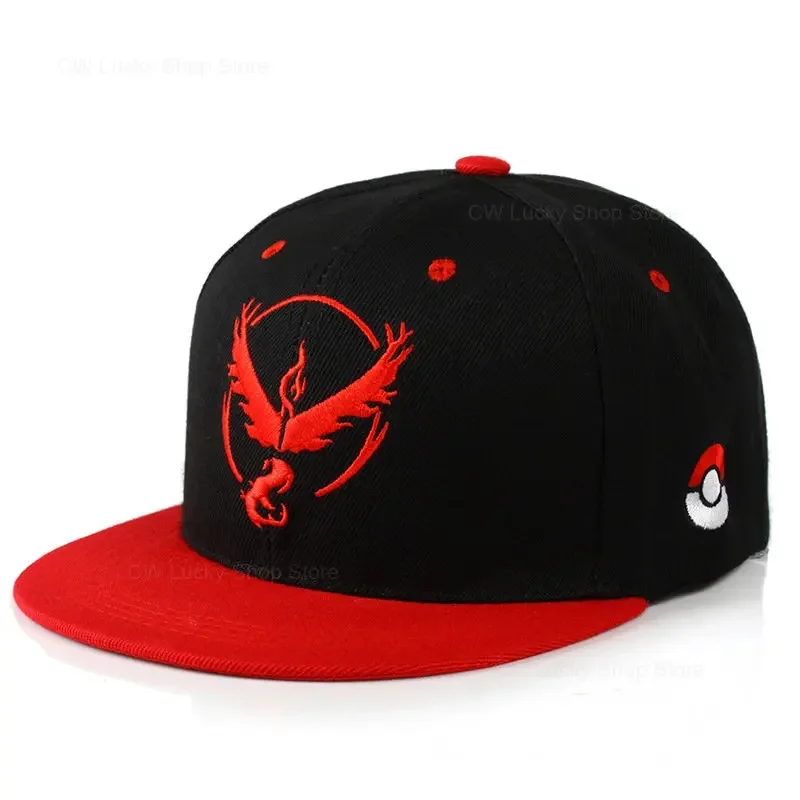 Pokemon Moltres Baseball Cap Adjustable Casual Embroidered Cotton Sun Hats Men Women Outdoor Visor Hats Fashion Hip Hop Hat