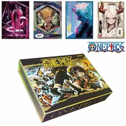 Hurtownia One Piece Collection Cards Anime Trading Game Luffy Sanji Nami TCG Booster Box Game Cards Zabawka urodzinowa dla dzieci Prezent