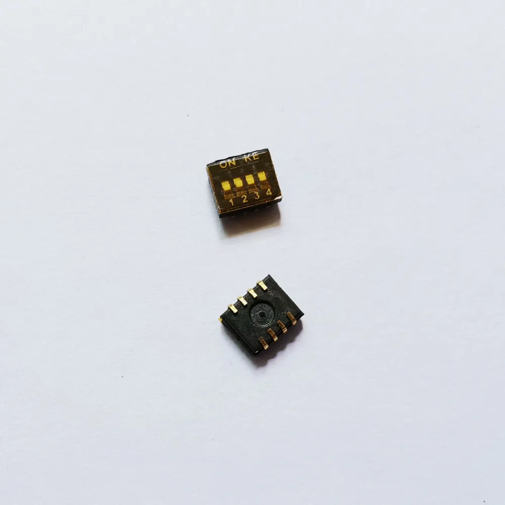 

Оригинальный новый 100% DSHP04TJGER CHS-04TA 4-битный циферблатный переключатель 8pin