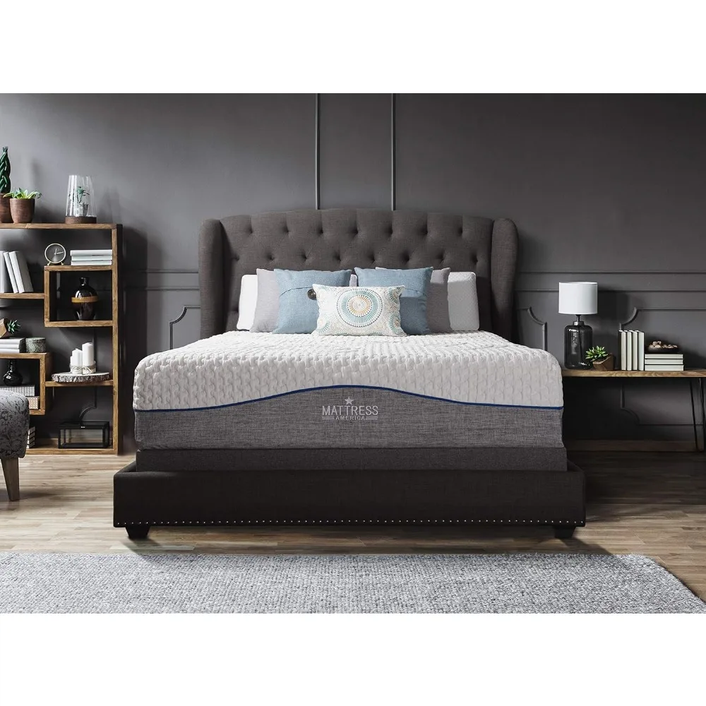 

12 Inch Revive Gel Memory Foam Mattress | Comfort | Advanced Gel Technology to Maintain Body Temperature | CertiPUR-US