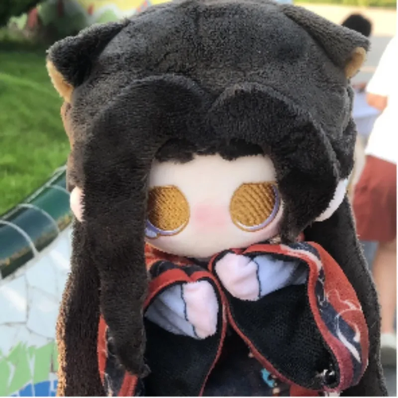 

20cm Anime Game Ashes Of The Kingdom Sun Ce Liu Bian Kawaii Cosplay Hand Puppet Plush Stuffed Doll Movable Soft Plushie Toy Gift