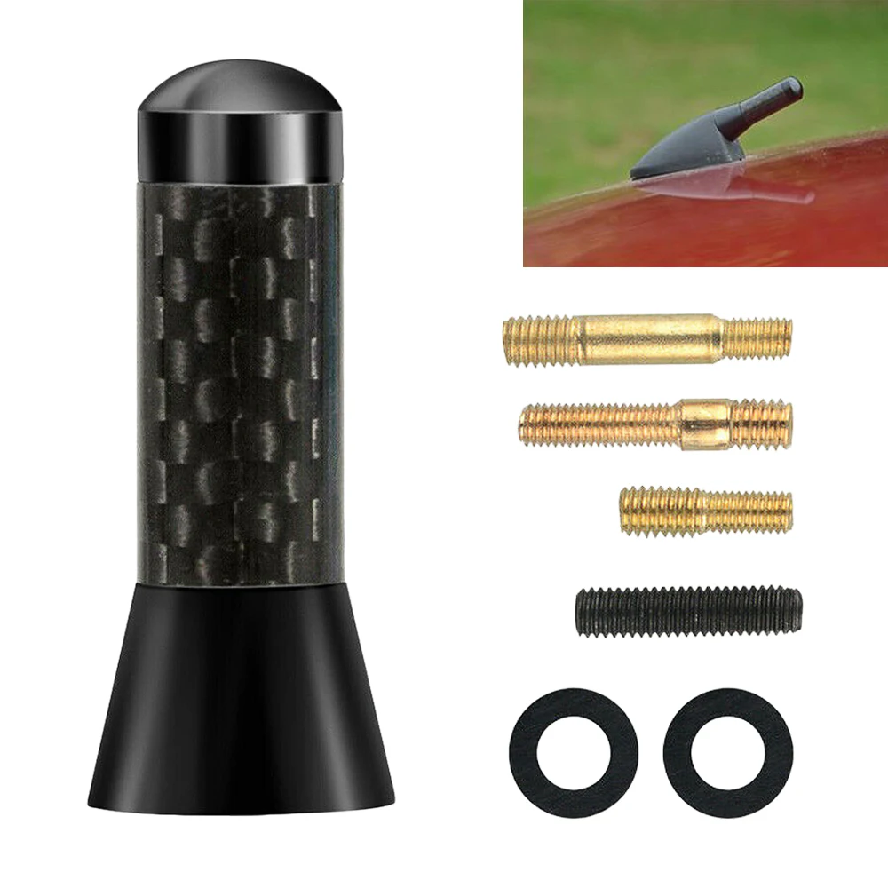 Car Antenna Radio Accessories for BMW E90 E60 E70 E87 1 3 5 6 Series M3 M5 X1 X5 X6 Enhanced Signal Car Roof Fixer with Screws