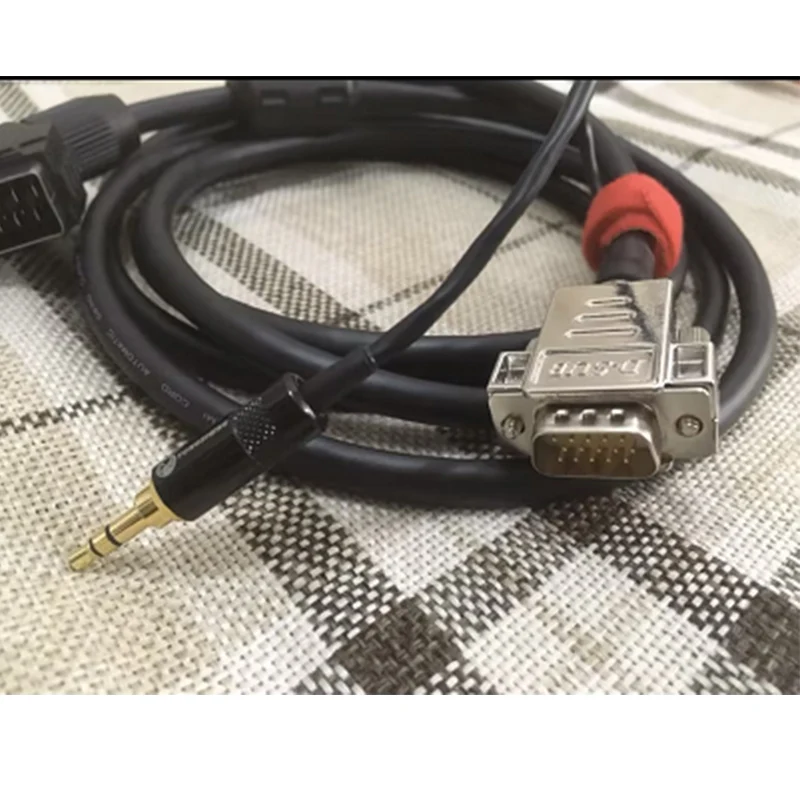 2M Mister FPGA VGA to SCART RGBS Cable For MiSter FPGA Solid Gold-plated Cast Iron Interface Pure Copper 3.5 Audio Interface