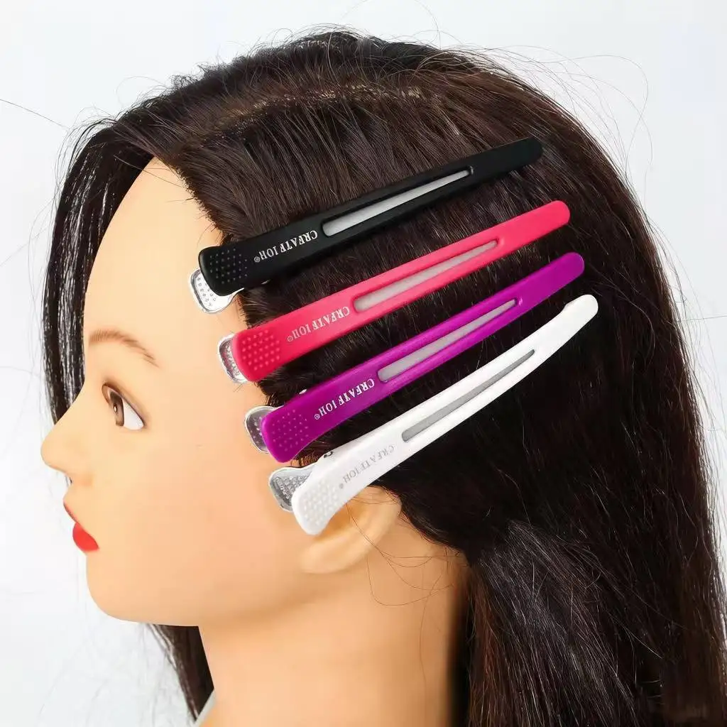 Multi-purpose Salon Hair Section Clips, Non Slip Matte Hair Barrettes for Makeup, Face Washing, Hair Cutting, Styling