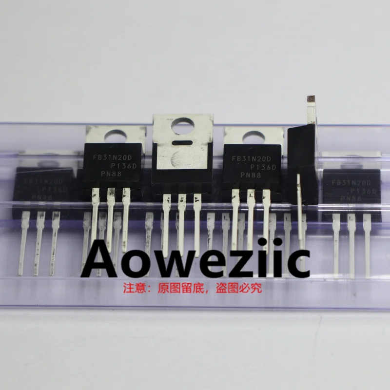 Aoweziic  2017+ 100% new imported original   IRFB31N20DPBF  B31N20D   IRFB31N20D TO-220  MOS field effect tube 31A 200V