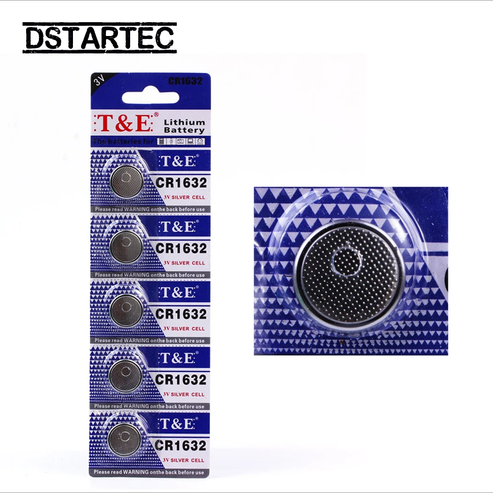 5 шт.-25 шт., Литиевые кнопочные батареи 3 в CR1632 DL1632 BR1632 ECR1632 DL1632 LM1632 CR 1632 KCR1632 30 мАч