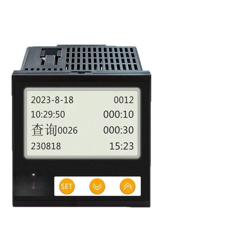 Industrial Equipment Maintenance Digital Hour Meter Run Time Recorder Power On Accumulated Timer Switch Cycle Counter Operating