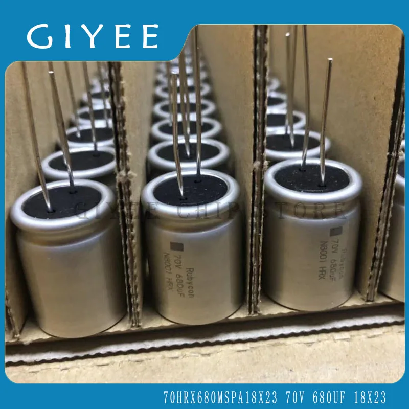 70V 680UF 18X23 70HRX680MSPA  Made in Japan High Car level Automotive Quality Electrolytic Capacitor