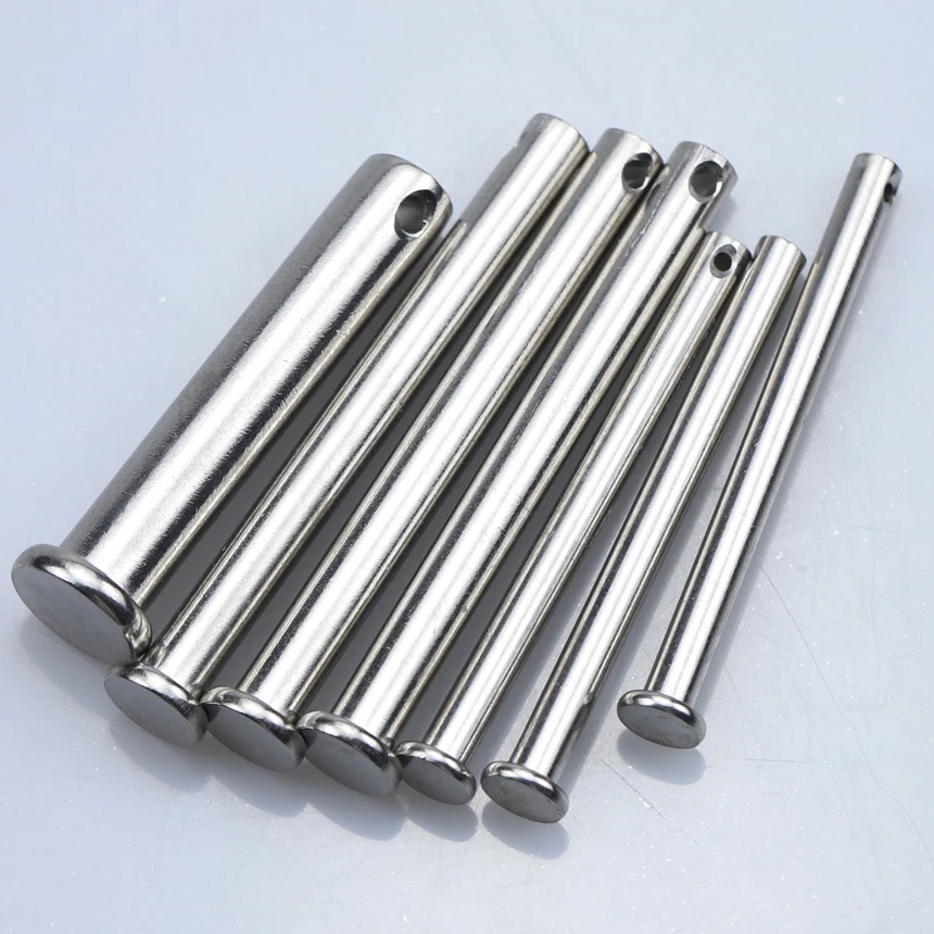 M3 M4 M5 M6 M8 M10 M12 M14 M16 M18 M20 GB882 304 Stainless Steel Flat Head Hole Axis Cylindrical Positioning Insert Dowel Pin