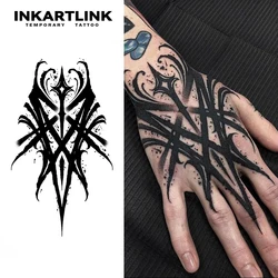 Gothic Design Temporary Tattoo,Lasts To 15 Days New Technology Magic Waterproof Semi Permanent Sticker.