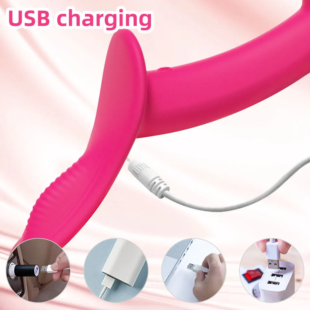 Strap-On Vibrating Dildo Adjustable Harness Vibrator with 10 Vibration Modes Wearable Harness Sex Toy for Female Couple Lesbians - Image 5