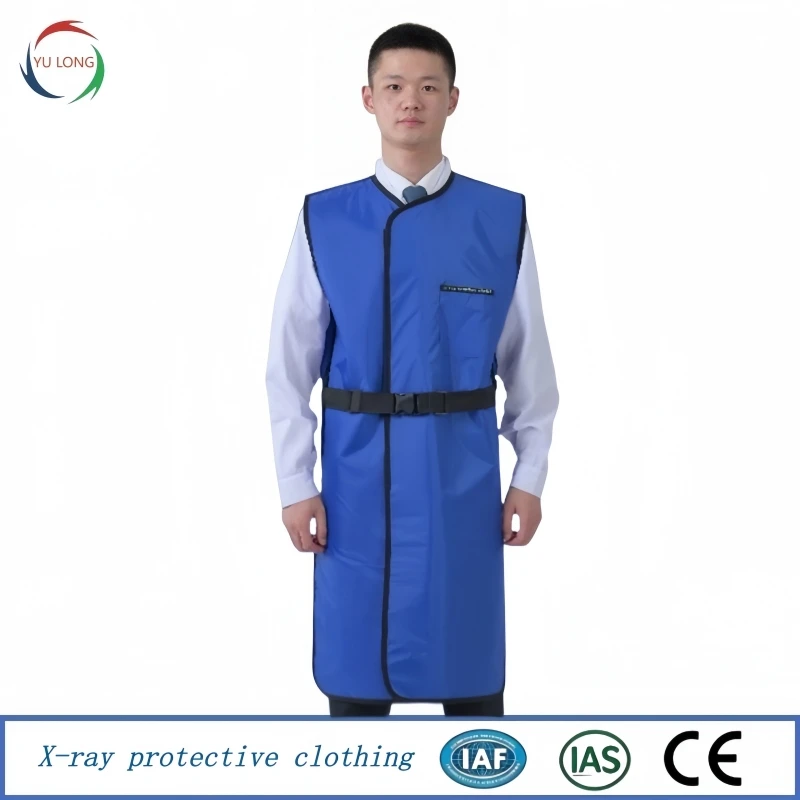 Long Lead Vest 0.35/0.5mmpb X-Ray Radiation Protection Lead Apron CE Certified Radiology CT Dental Nuclear Shielding Garment