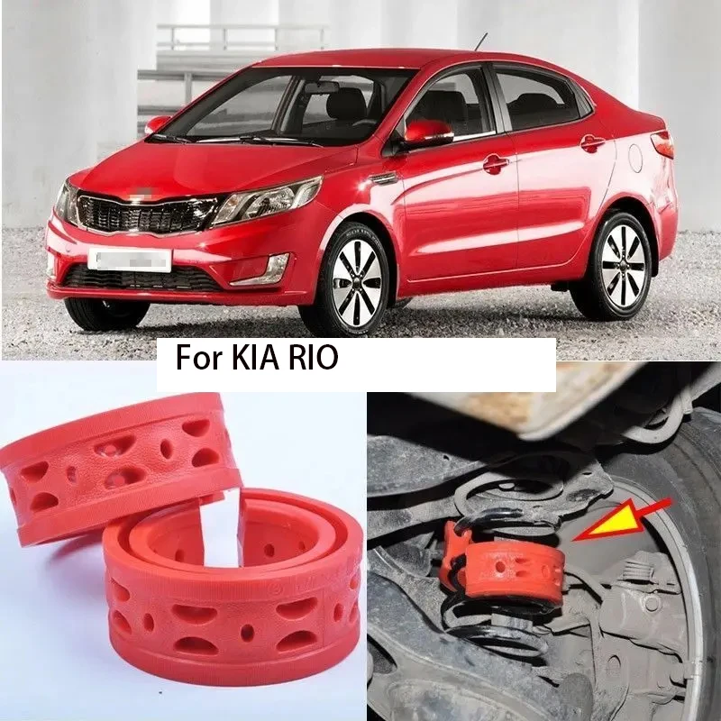 

2pcs Rear Air Suspension Shock Bumper Spring Coil Cushion Buffer For KIA RIO