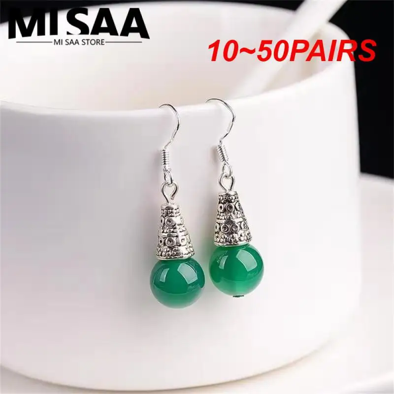 10~50PAIRS Agate Earrings Comfortable To Wear High Quality Material 7 Colors Optional 1 Pair Jewelry And Accessories Earrings