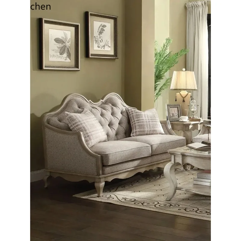 SA-10  Solid Wood Sofa Single And Three-Seater Sofa Small Apartment Living Room Sofa Set