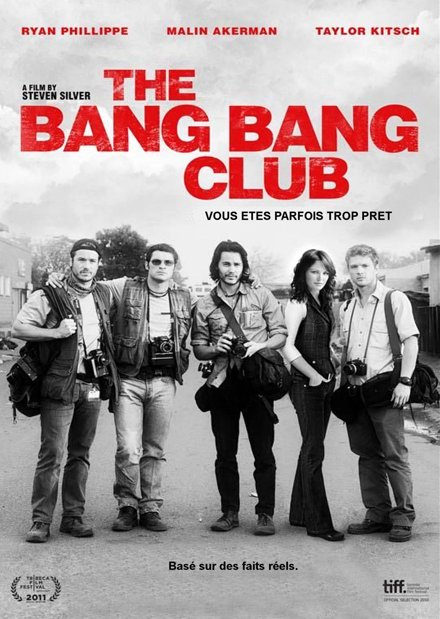 Filme The Bang Bang Club (2010) Arte de parede Decoração de Roma