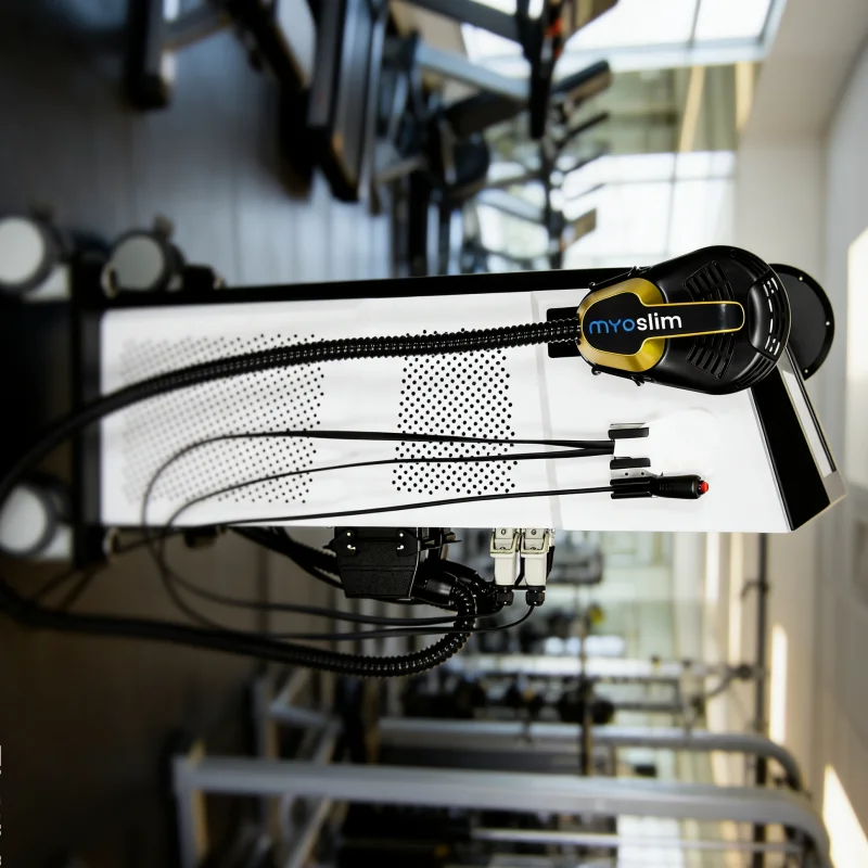 المهنية Myoslim الوجه التحفيز الكهربائي Ems آلة شد الوجه 6500 واط 200 هرتز RF Ems نحت الجسم 2 في 1 جهاز تدليك #1