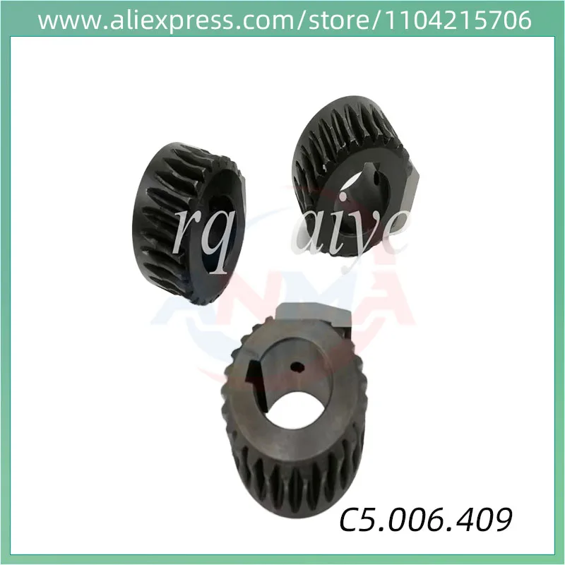 3 Pieces C5.006.409F Gear CD102 XL105 offset printing machine spare parts Worm Gear