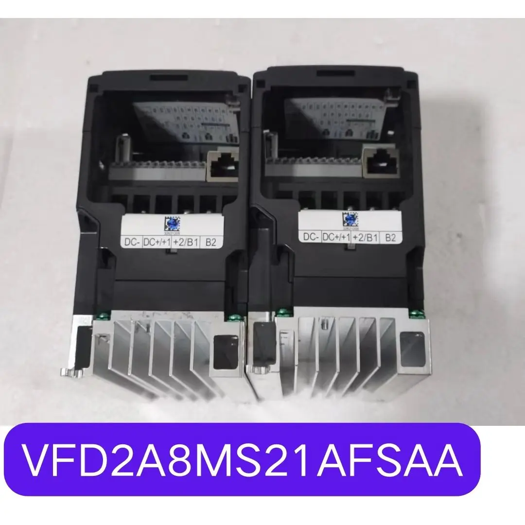 Imagem -02 - Inversor Usado com Teste ok Transporte Rápido 0.4kw Vfd2a8ms21afsaa