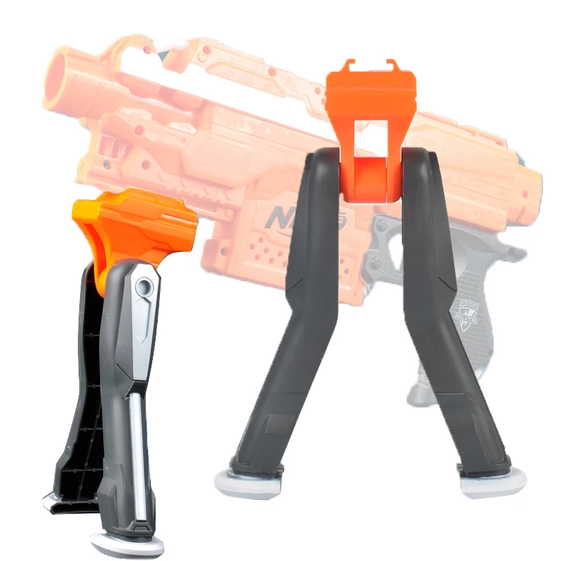 Dukungan Universal untuk NERF Gun Kompatibel Nerf Berdiri Z-lipat Refit Merakit Mainan Anak Laki-laki Aksesoris Pistol