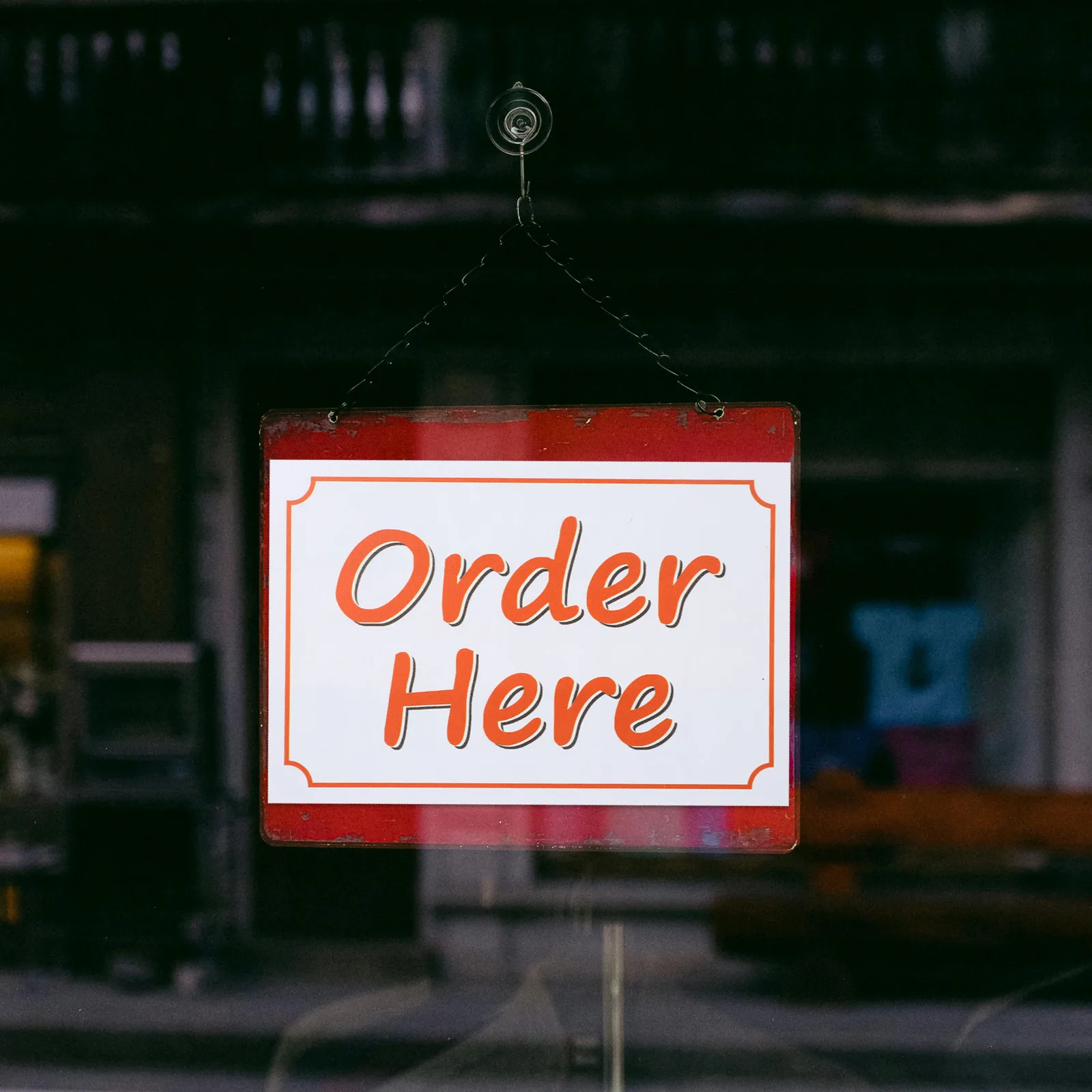 

1Set Visible Pickup Here Sticker Heavy Duty PVC Notice Sign for Business Office Retail Shop Notification Decal