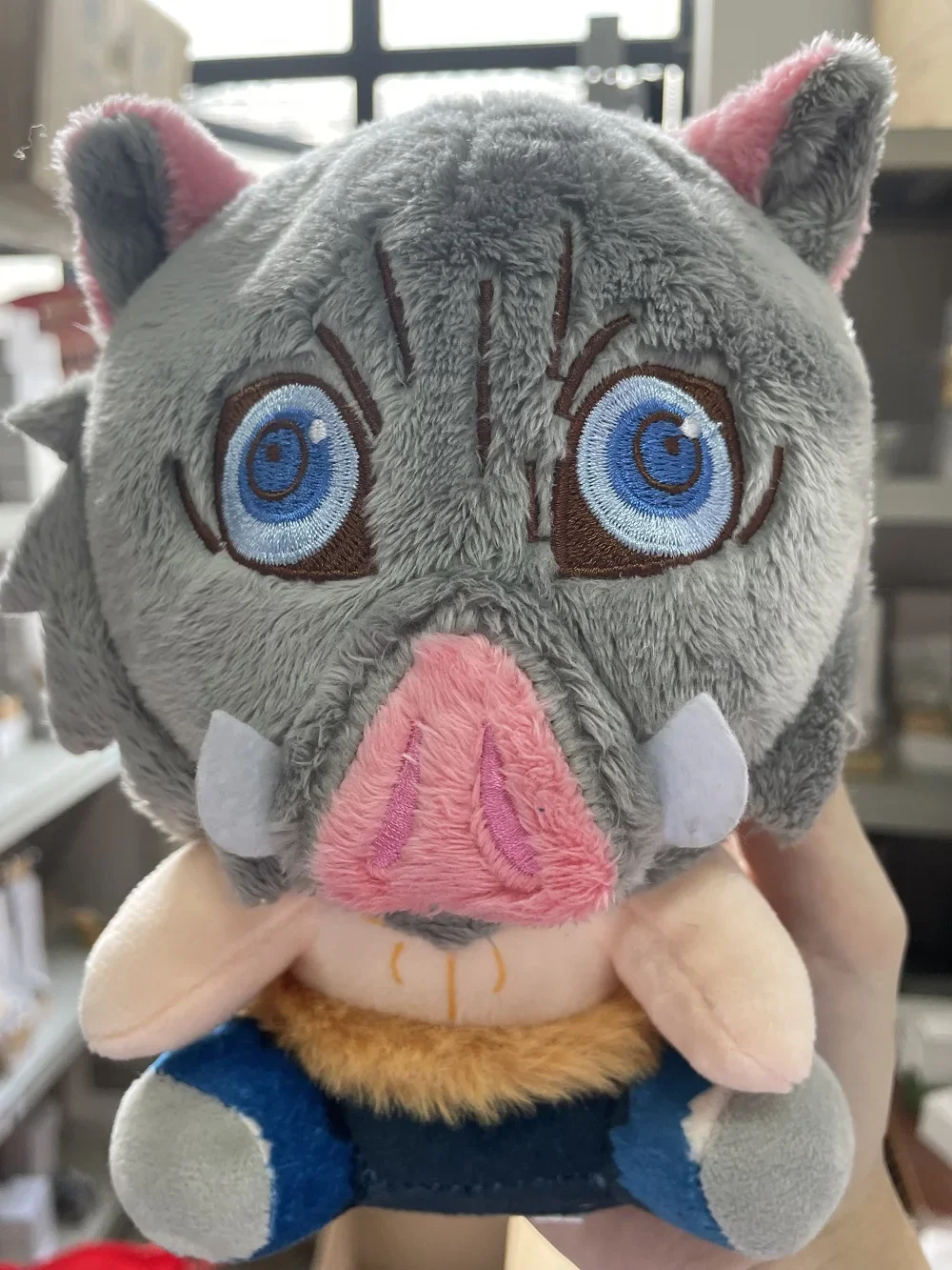 20 cm Dämon Sayaer Push Doll Kamado Nezuko Tanjiro Anime Film Chara c S Stofftier Dämonentöter: Kimetsu no Yaiba Manga Pushie DS Technik ft