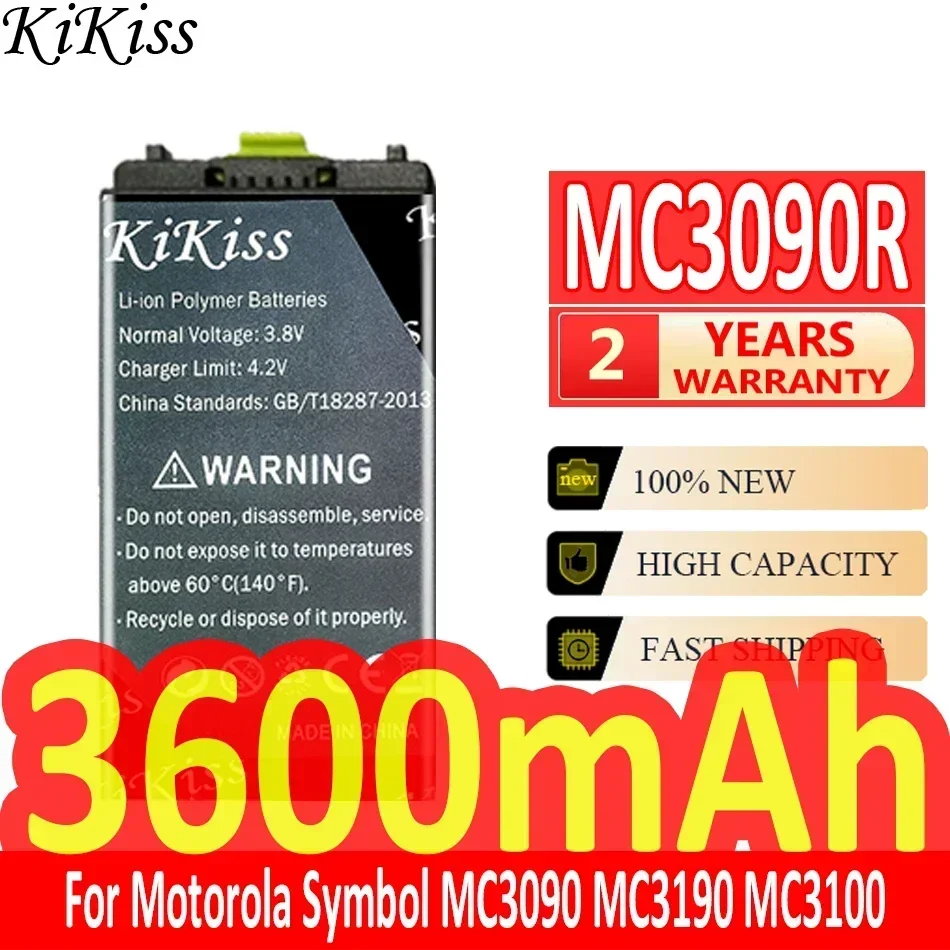 KiKiss Battery 3600mAh MC3090R For Motorola Symbol MC3190 MC3100 MC3090