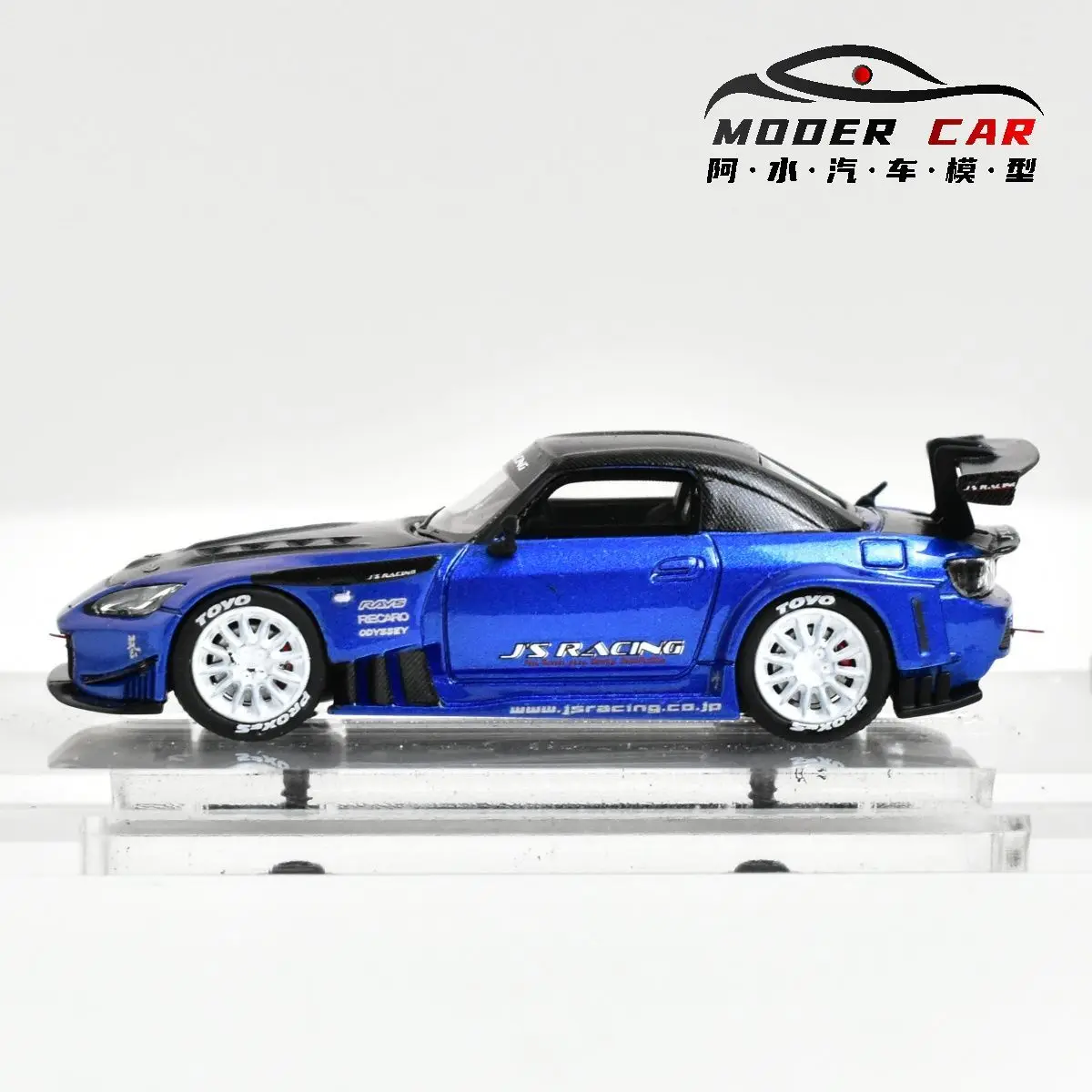 IG 1:64 JS RACING S2000  AP1 Resin Diecast Model Car