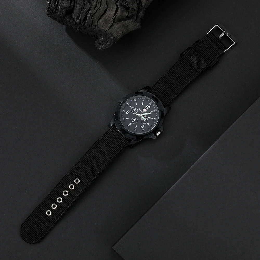 メンズ時計、ベルト、財布、サングラス、絶妙なギフト 3 個のセット、メンズクォーツ時計と財布