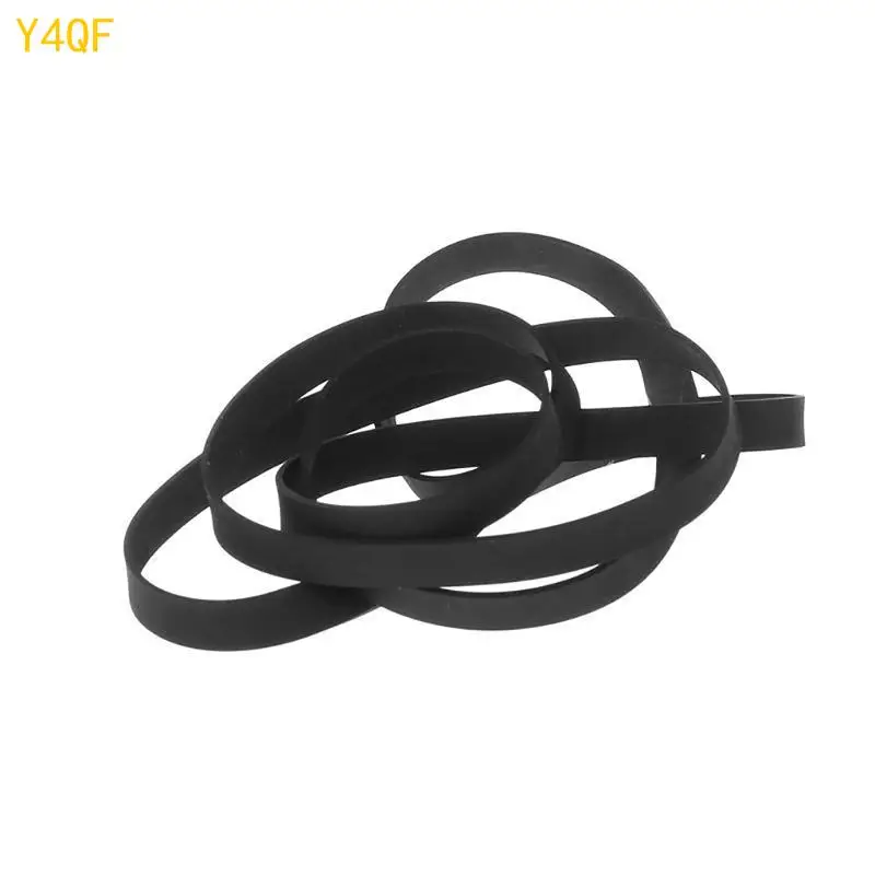 Y4QF 2PCSドライブベルトラバーターンテーブルトランスミッションストラップ627mm x 4 mm x 0.6mmReplacementアクセサリーフォノテープラバーベルト