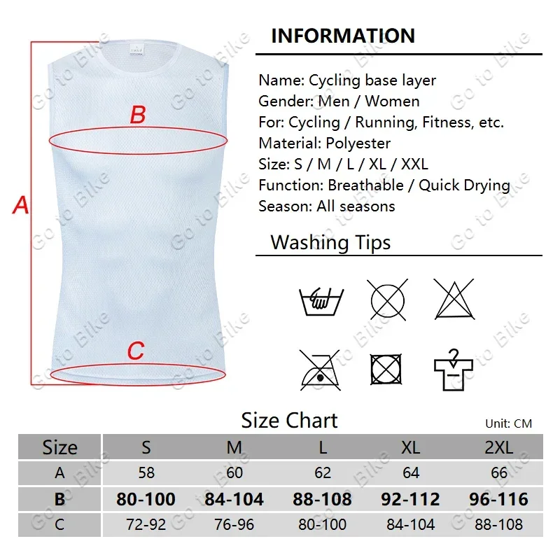 Camiseta interior reflectante de secado rápido para ciclismo, ropa interior deportiva ajustada de alta elasticidad, color blanco