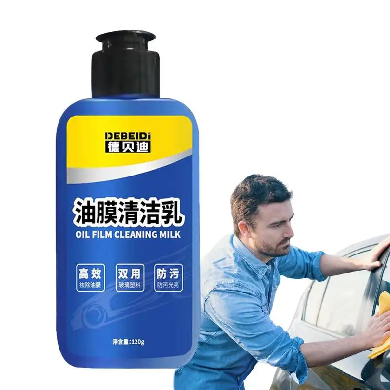 120g Universal Car Glass Polishing sgrassante Cleaner Oil Film Clean Polish cleaning OilFilm Remover Car Front parabrezza Coating