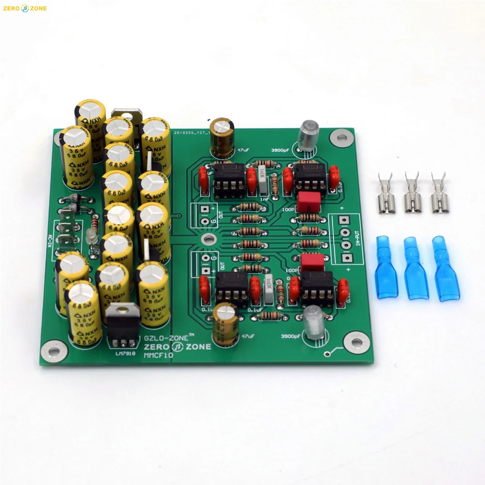 MMCF10 Feedback Attenuation Phono Amplifier (MM Phono Amplifier) Finished Board