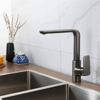 SKOWLL Kitchen Faucet 360° Swivel Spout Modern Farmhouse Sink Faucet Single Hole Rv Faucet  Single Handle Laundry Faucet 9027