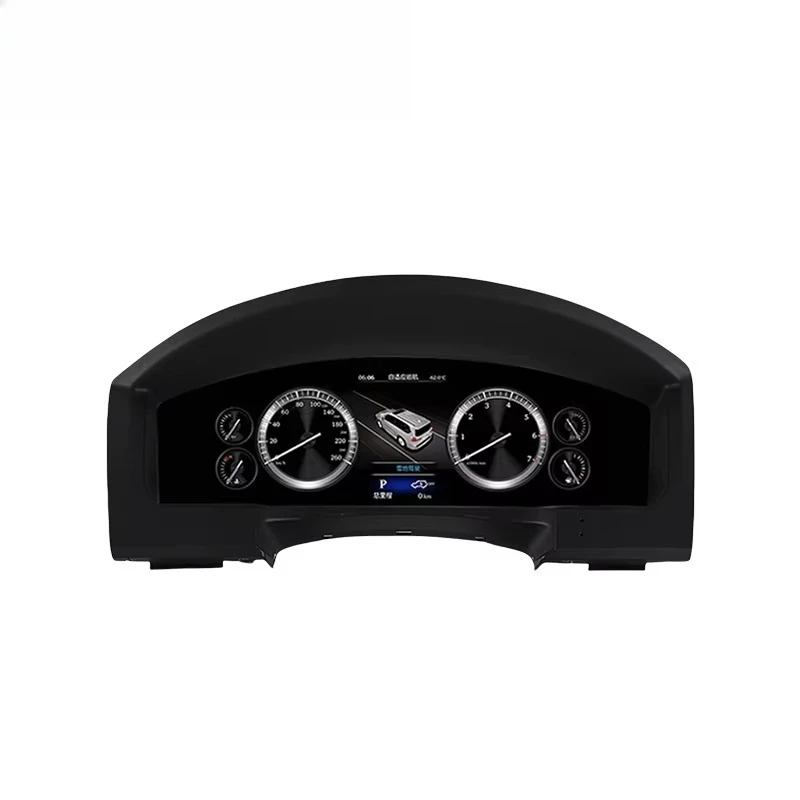 Car Digital Cluster for  200 LC200 2007-2020 Dashboard Speedometer Instrument Panel Vertical LCD Screen Gauge