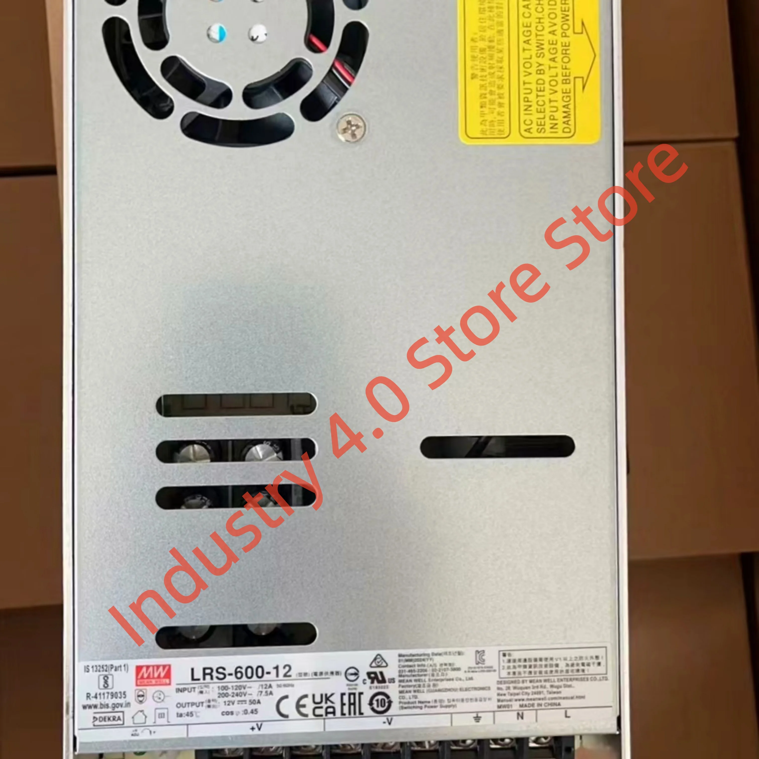 العلامة التجارية تحويل التيار الكهربائي LRS-600-12 جديد #6