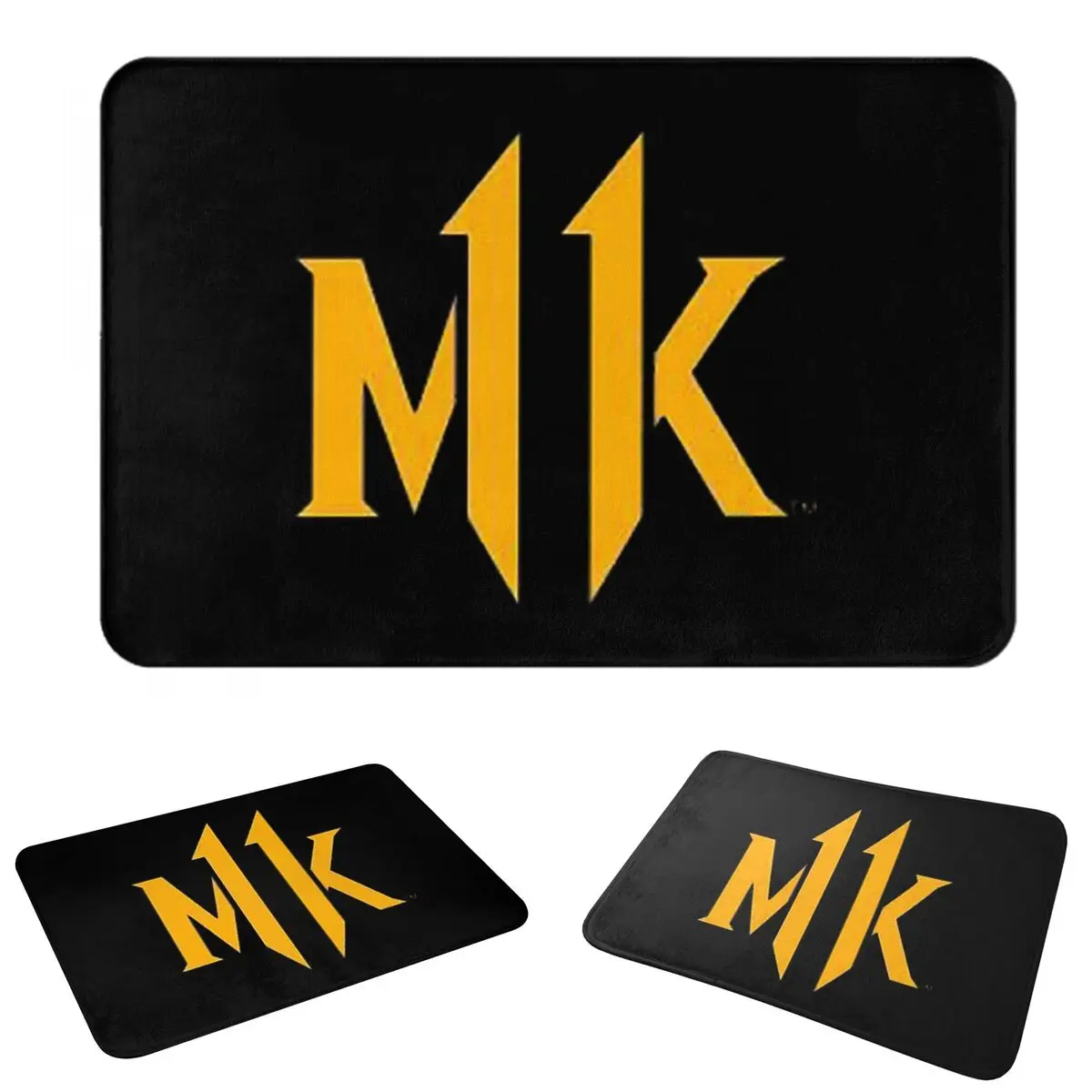 Mortal Kombat Sub Zero Scorpion Fighting Game Anti-slip Doormat Floor Mat Dust-proo Carpet Rug for Kitchen Entrance Home Balcony