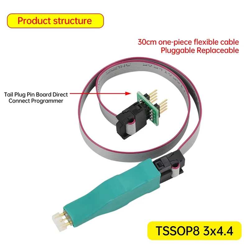 Reliable MSOP8 Spring Needle Burn Read Write Test Probe Automotive Instrument Program Download Line Programmer -3X3