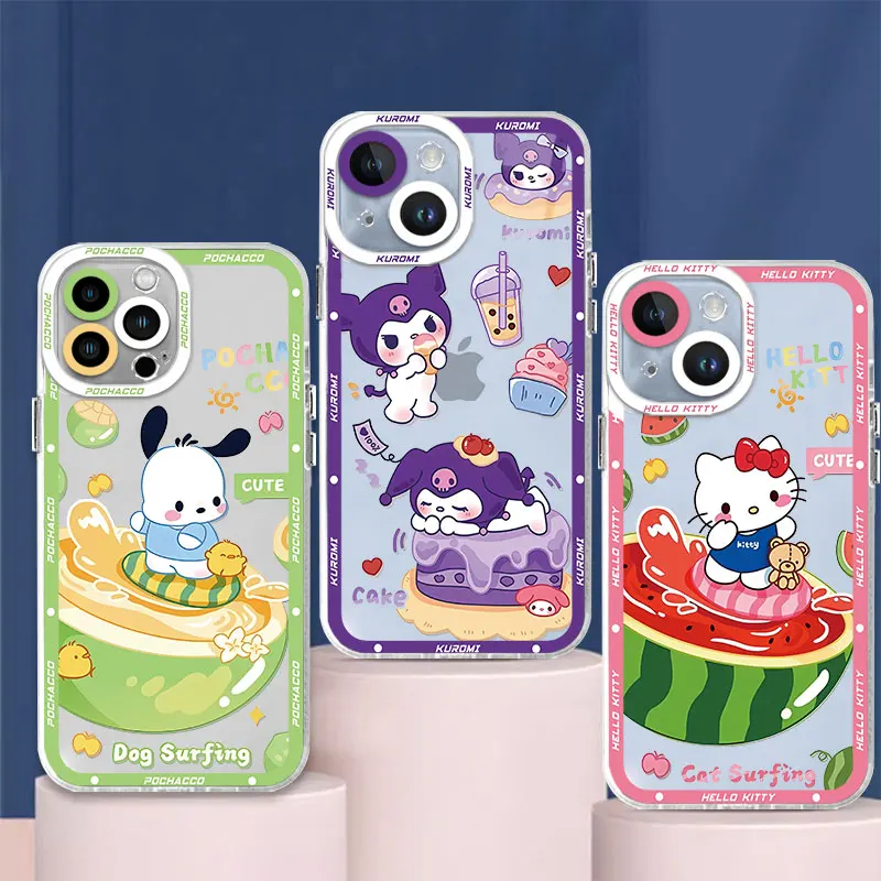 Sanrio Melody Phone Case for Samsung Galaxy Note 20 Ultra S20 S24 FE S23 FE S21 Note 10 S10 Plus S22 Plus S23 Ultra Cover