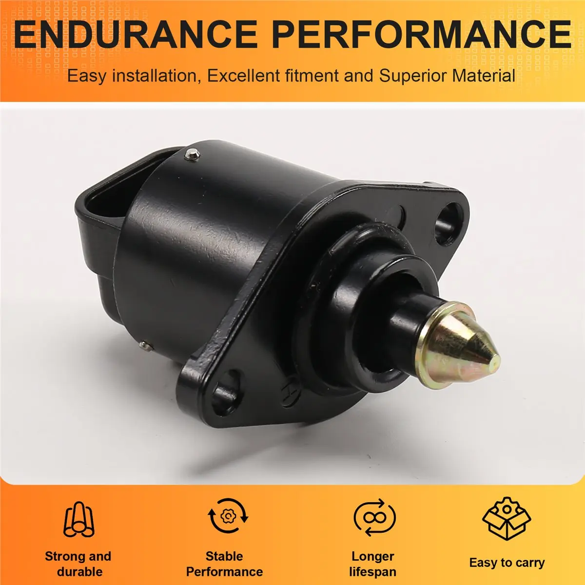 #19J Motorcycle Air Idle Valve Switch Solenoid for Harley,For Harley Softail,(Plastic)
