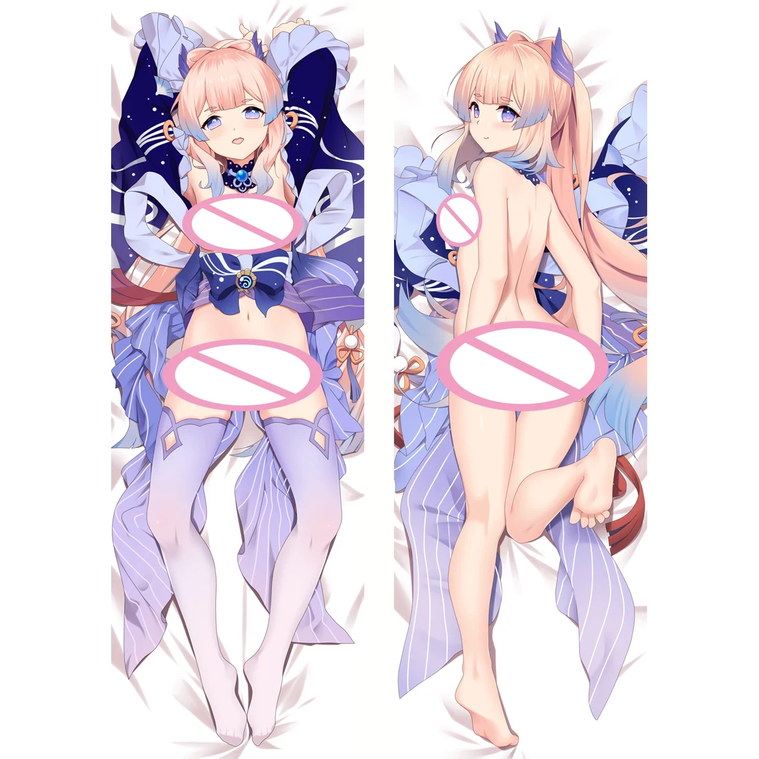 

Genshin Impact Sangonomiya Kokomi Dakimakura Waifu 2WAY Hugging Body Pillow Case Gift Anime Sexy Pillow Case Otaku Cushion Cover