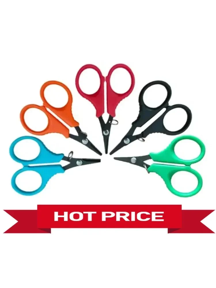 Cutter Plies Carp Fishing Tools  Accessories  Stainless Steel  Fishing Scissor  Portable Scissor Plier  Cut PE Lines Braid Lines