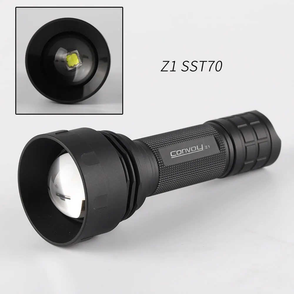 Convoy Z1 con LED SST70: La linterna que cambió mi experiencia en observación nocturna