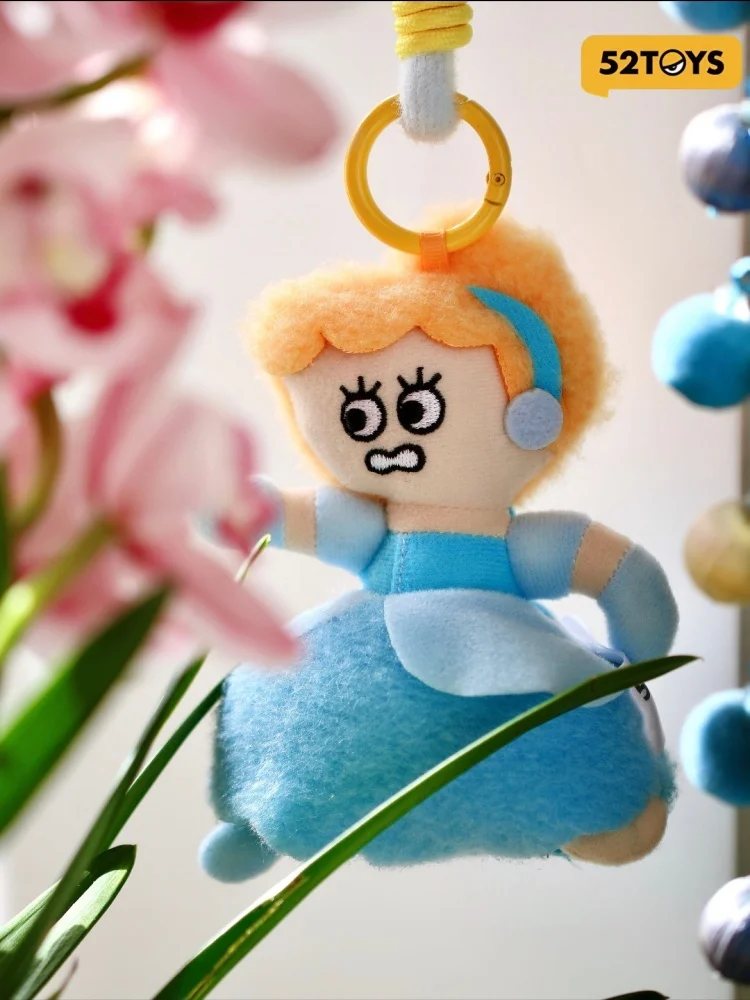 52TOYS Authentic Disney Princess Blind Box Plush Keychain Cute Stuffed Doll Bag Pendant Collectible Toy Gift For Girls Fans view 3