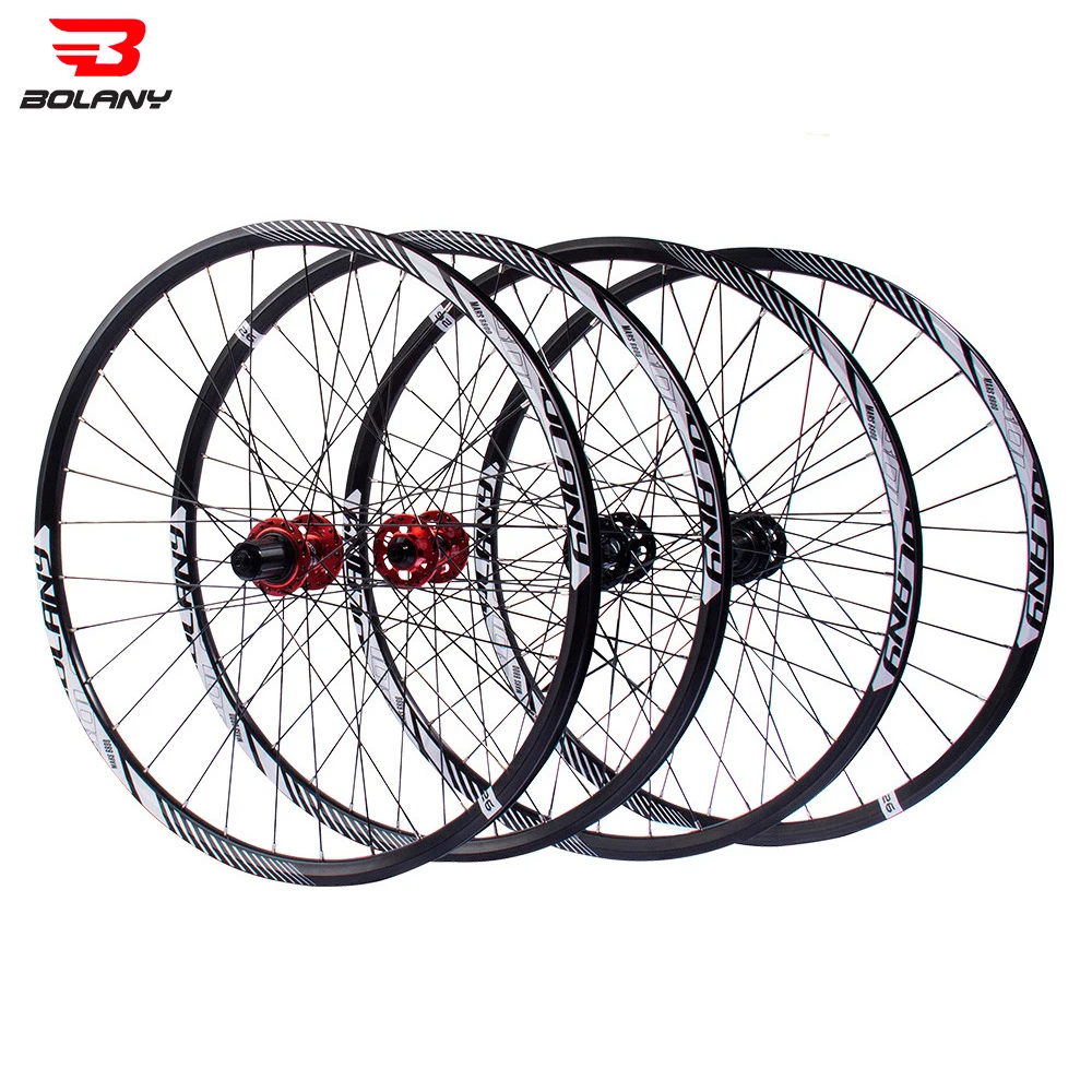 

Bolany Boost Wheelset 27.5/29Inch HG/XD 32 Hole Hub 15*110mm Thru Axle MTB Rim Width 35.96mm Bicycle Wheel Set PK Carbon Wheel