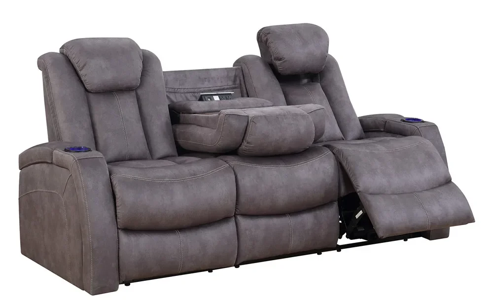 3 piece comfort fabric power electric recliner sofa set home furniture living room sofa sets