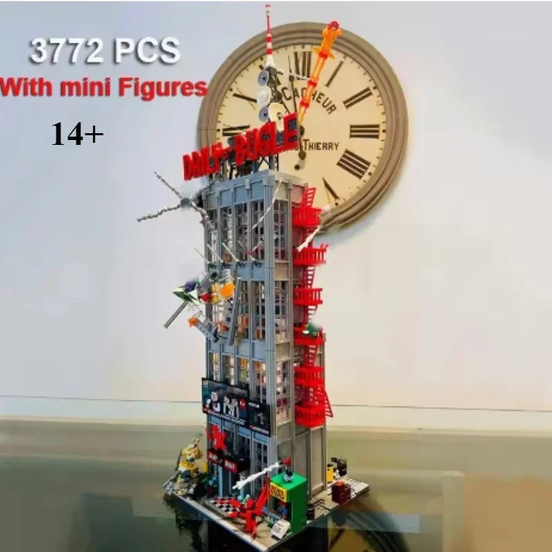 Строительство со стекляром на день, 3772 шт., классические строительные блоки, кирпичи, подарки на день рождения, Рождество для детей, совместимые 76178