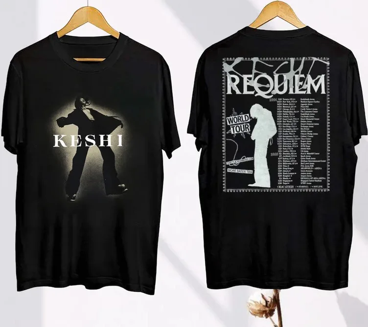 Keshi Requiem Vintage Shirt, 2024 Keshi Requiem World Tour Shirt