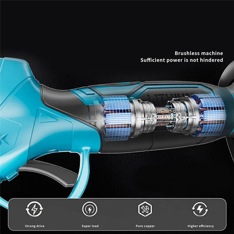 

BYBS-Brushless Electric Pruning Shears Garden Tool Pruner Cordless Electric Garden Scissors For 18-21V Battery