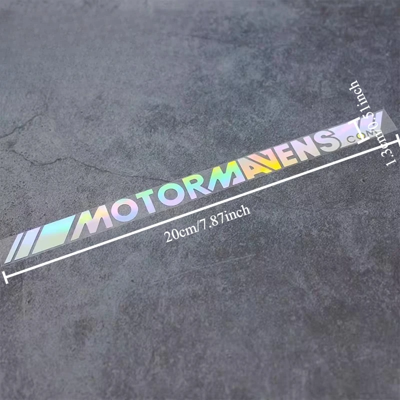 1 Stück „MotorMavens.com“ Witty Autoaufkleber, Designaufkleber in mehreren Farben, unverwechselbare Kfz-Styling-Artikel
